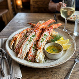 Delicious Plump King Crab Legs for Feast